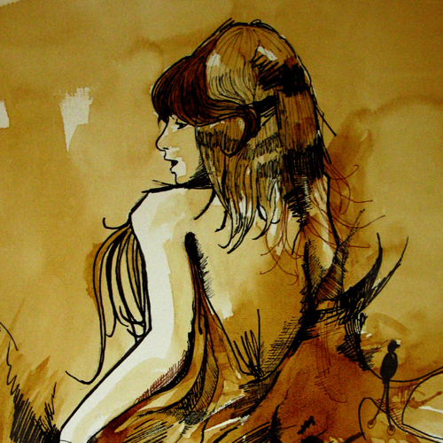 Jorge A. Merino, APUNTE - SERIE CAFEÍNA - CAFÉ EXPRESSO DE MUG Y TINTA INDELEBLE SOBRE PAPEL CANVAS - 25X32CM 2009 APUNTE - SERIE CAFEÍNA - CAFÉ EXPRESSO DE MUG Y TINTA INDELEBLE SOBRE PAPEL CANVAS - 25X32CM 2009
