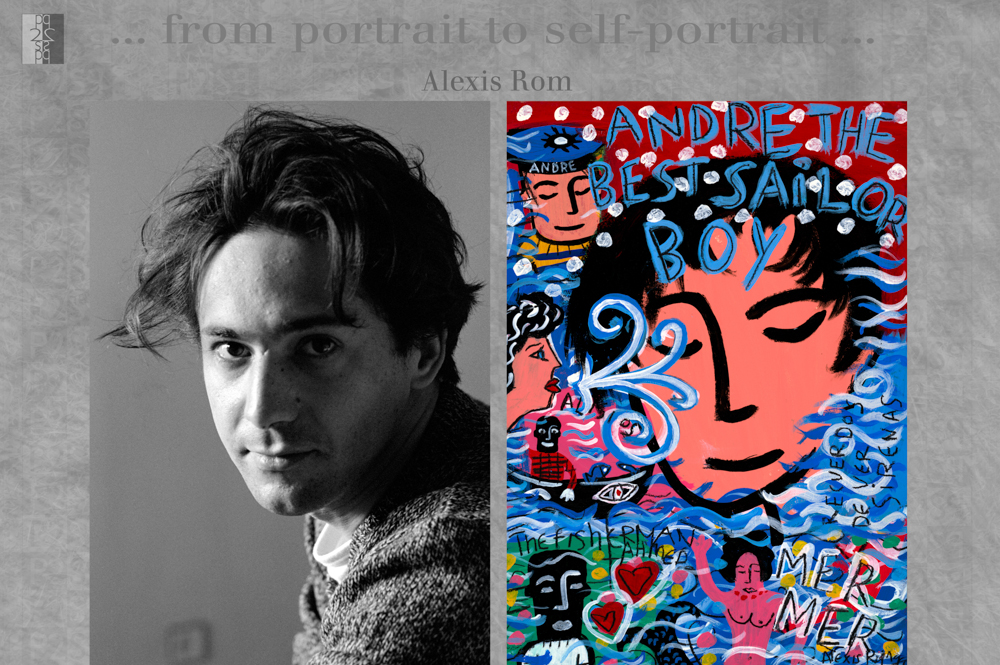 … from portrait to self-portrait … Barcelona album, diptych : Antonio Nodar / Alexis Rom Alexis Rom