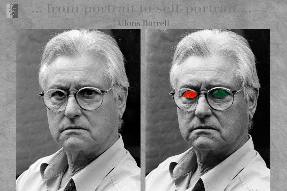 … from portrait to self-portrait … Barcelona album, diptych : Antonio Nodar / Alfons Borrell Alfons Borrell