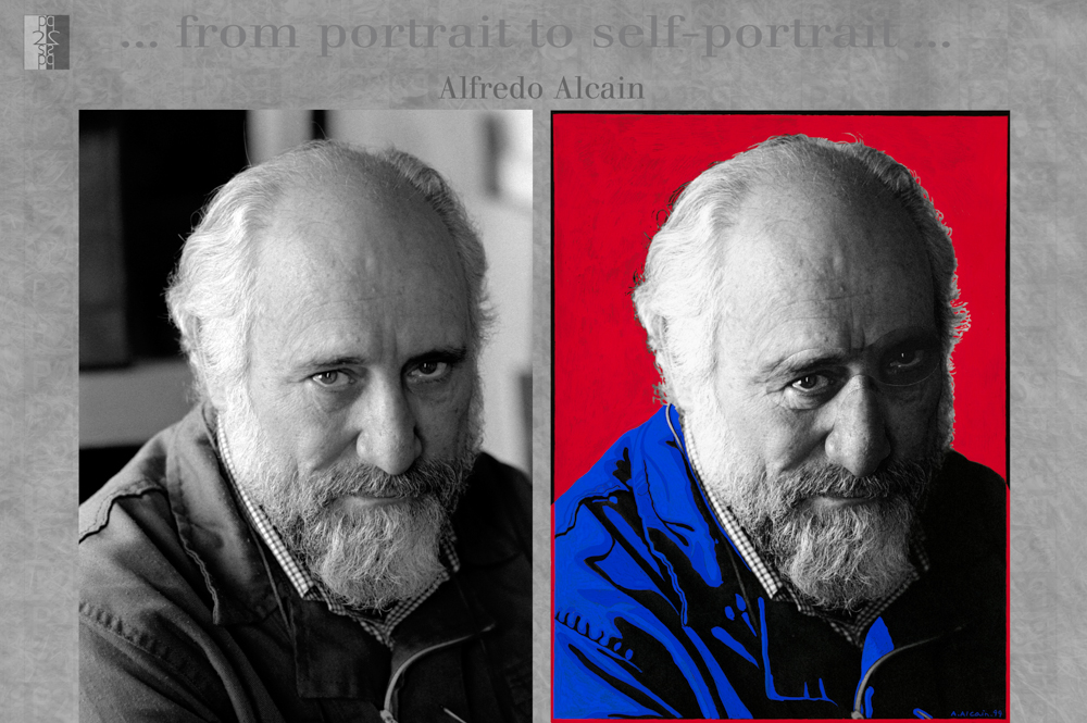 … from portrait to self-portrait … Madrid album, diptych: Antonio Nodar / Alfredo Alcain Alfredo Alcain