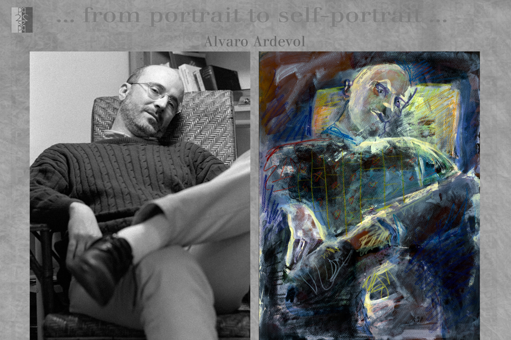 … from portrait to self-portrait … Barcelona album, diptych : Antonio Nodar / Alvaro Ardevol Alvaro Ardevol