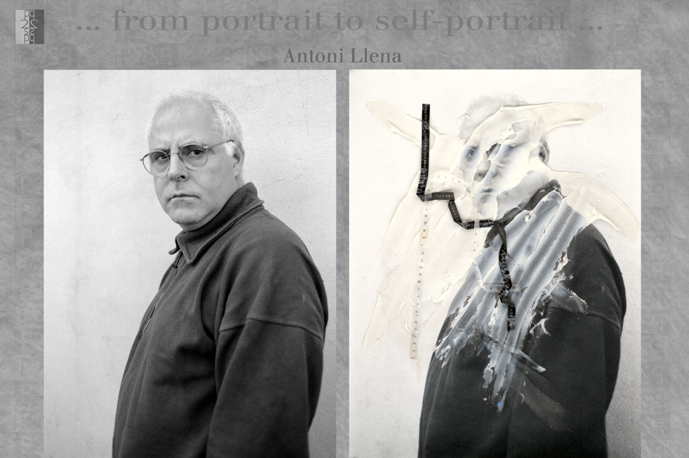 … from portrait to self-portrait … Barcelona album, diptych : Antonio Nodar / Antoni Llena Antoni Llena