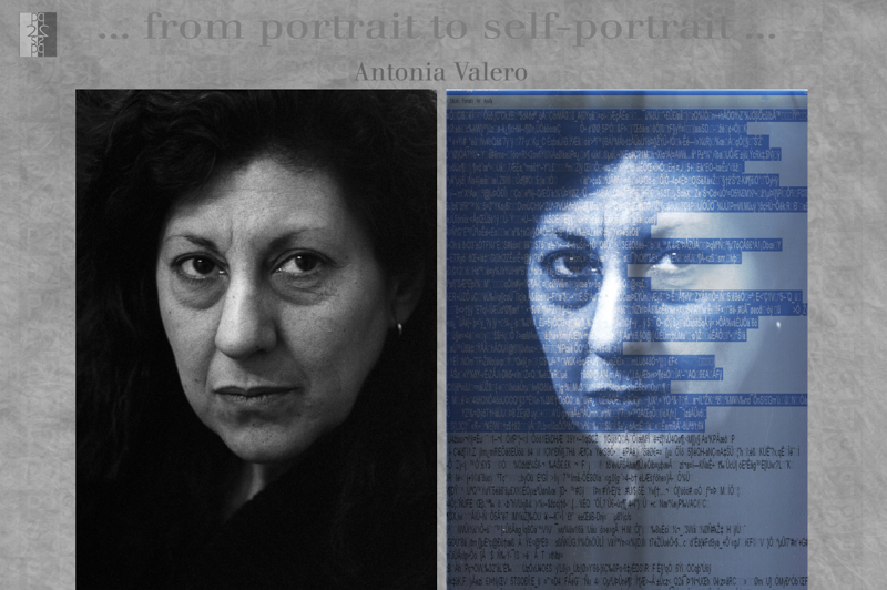 … from portrait to self-portrait … Madrid album, diptych : Antonio Nodar / Antonia Valero Antonia Valero