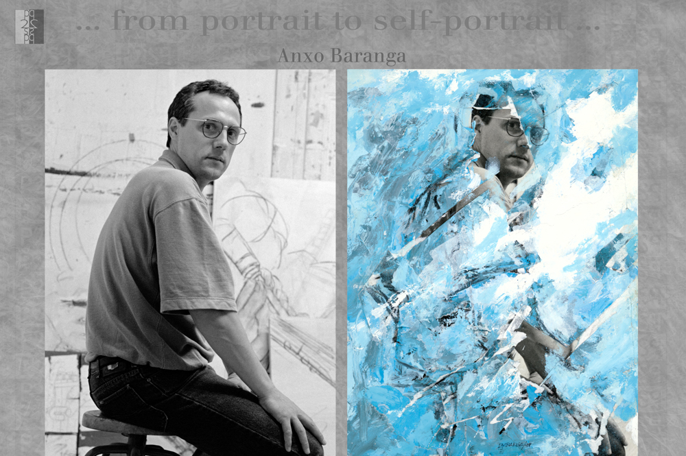… from portrait to self-portrait … Barcelona album, diptych : Antonio Nodar / Anxo Baranga Anxo Baranga