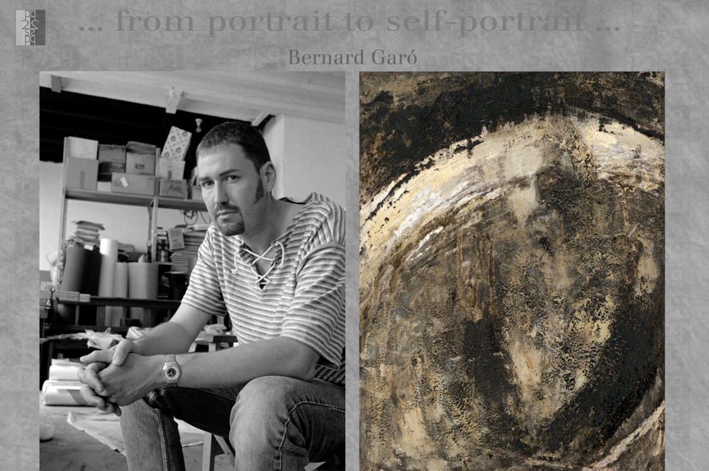 ... from portrait to self-portrait ... Barcelona album, diptych : Antonio Nodar / Bernard Garo Bernard Garo