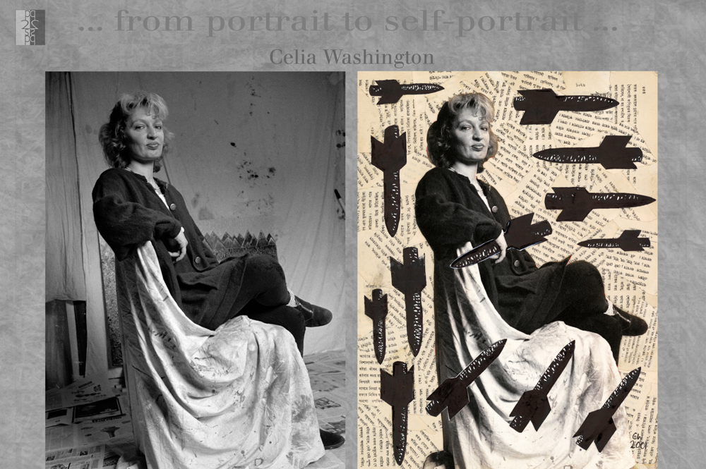 … from portrait to self-portrait … Madrid album, diptych: Antonio Nodar / Celia Washington Celia Washington
