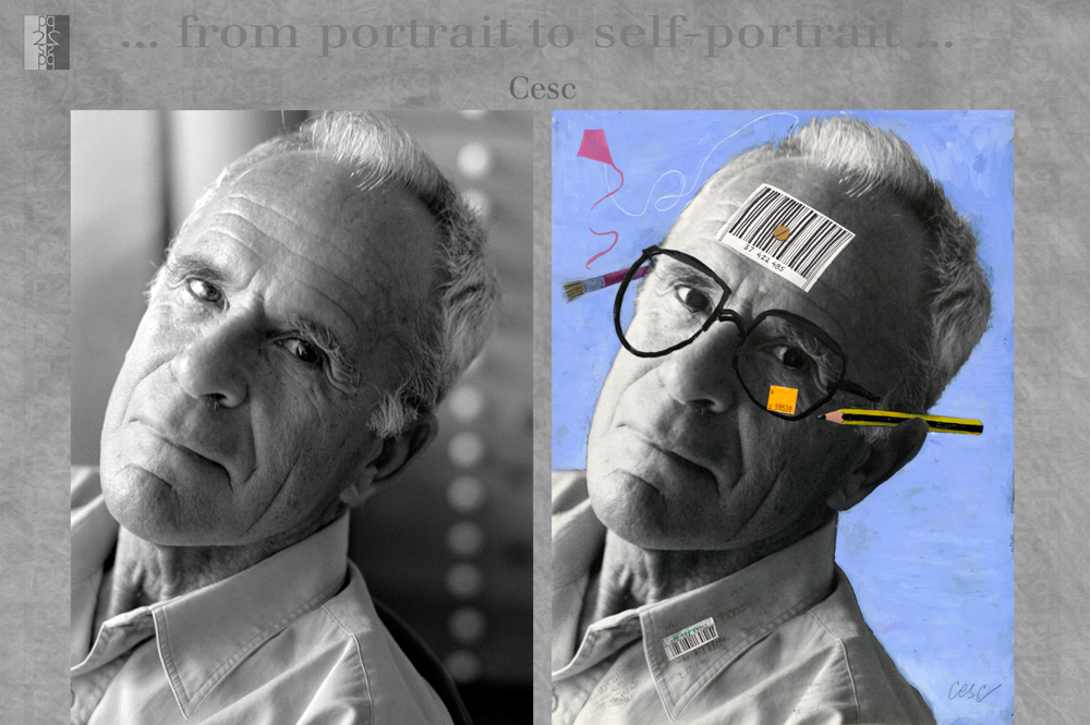 ... from portrait to self-portrait ... Barcelona album, diptych : Antonio Nodar / Cesc ... from portrait to self-portrait ... Vol.1, Barcelona album. © Antonio Nodar / Cesc