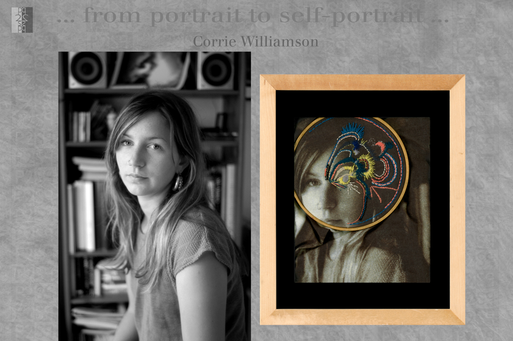… from portrait to self-portrait … London album, diptych : Antonio Nodar / Corrie Williamson Corrie Williamson