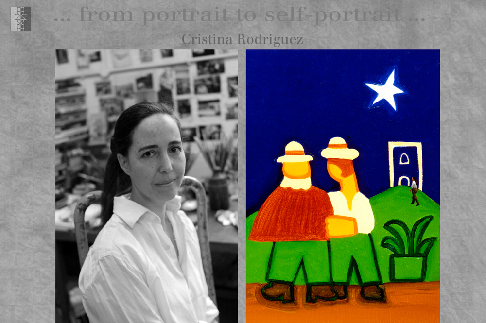 … from portrait to self-portrait … London album, diptych : Antonio Nodar / Cristina Rodriguez Cristina Rodriguez