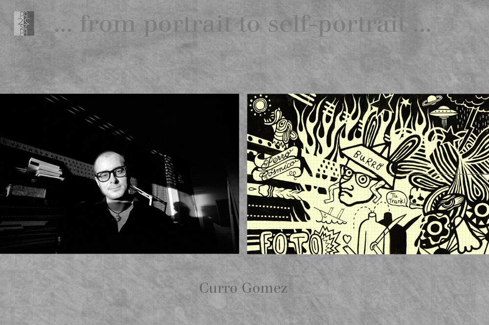 … from portrait to self-portrait … Madrid album, diptych: Antonio Nodar / Curro Gomez Curro Gomez