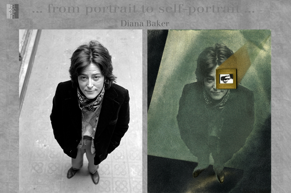 ... from portrait to self-portrait ... Barcelona album, diptych : Antonio Nodar / Diana Baker Diana Baker