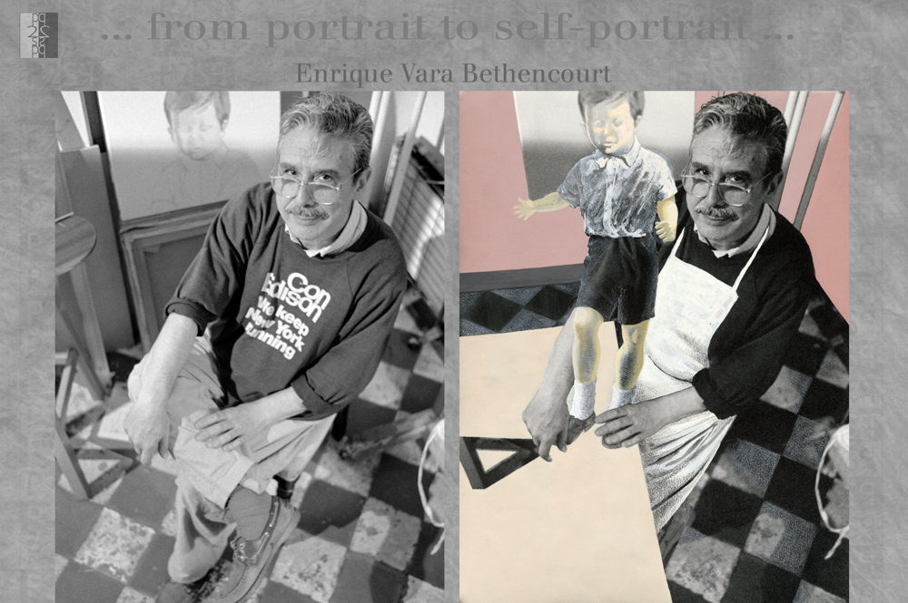 … from portrait to self-portrait … Madrid album, diptych: Antonio Nodar / Enrique Vara Bethencourt Enrique Vara Bethencourt