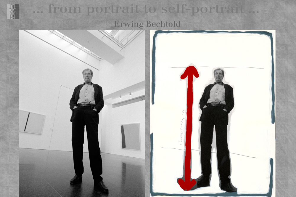 ... from portrait to self-portrait ... Barcelona album, diptych : Antonio Nodar / Erwing Bechtold Erwing Bechtold