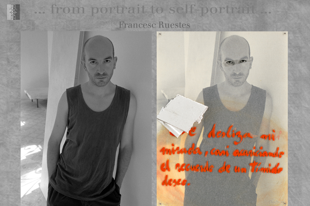 ... from portrait to self-portrait ... Barcelona album, diptych : Antonio Nodar / Francesc Ruestes Francesc Ruestes