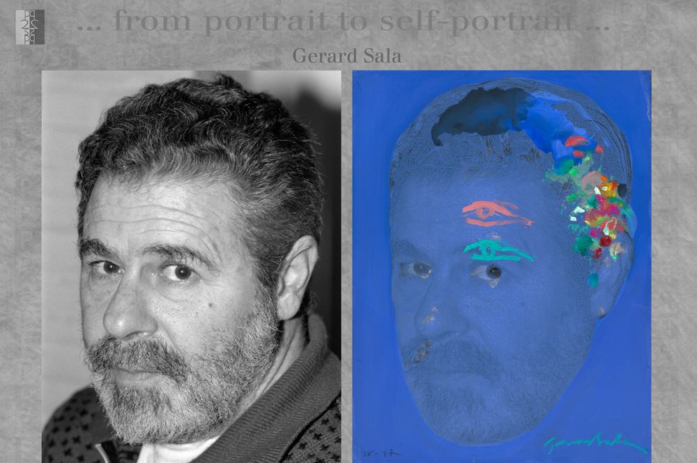 ... from portrait to self-portrait ... Barcelona album, diptych : Antonio Nodar / Gerard Sala Gerard Sala