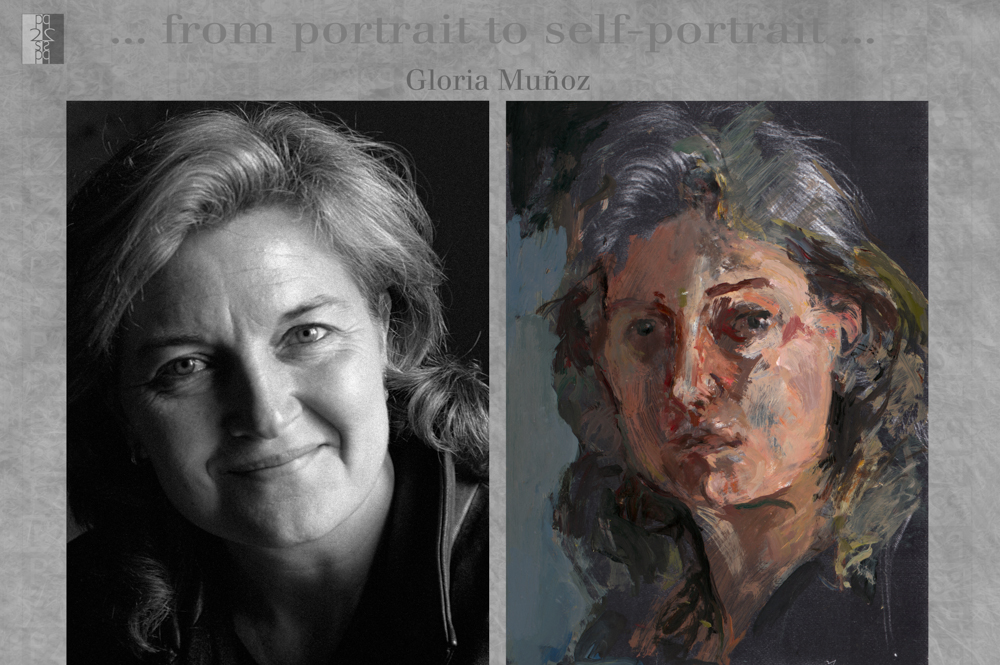 ... from portrait to self-portrait ... Barcelona album, diptych : Antonio Nodar / Gloria Muñoz Gloria Munoz