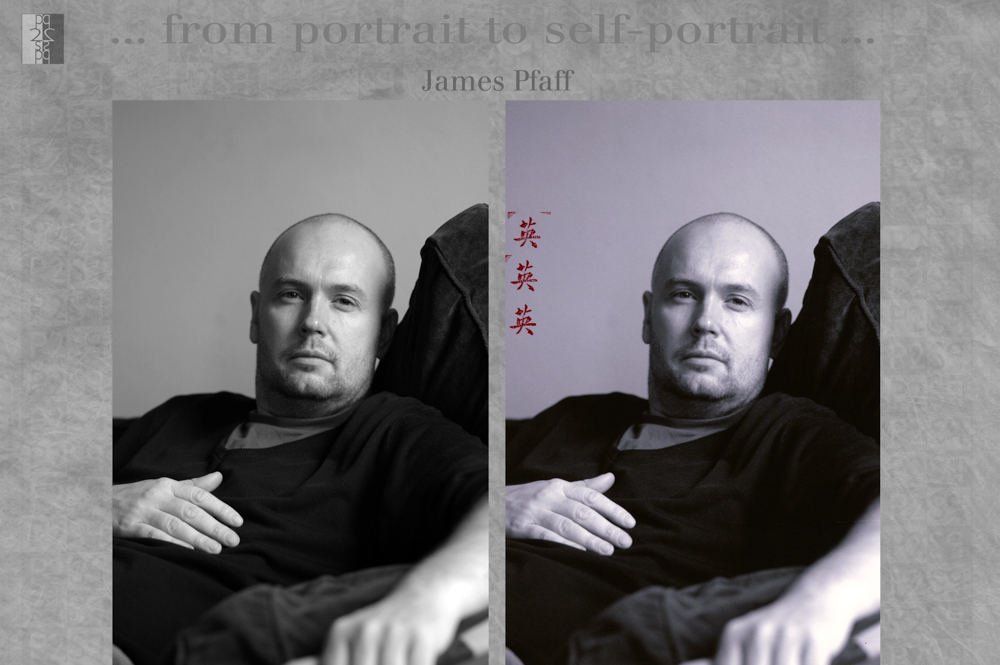 … from portrait to self-portrait … London album, diptych : Antonio Nodar / James Pfaff James Pfaff