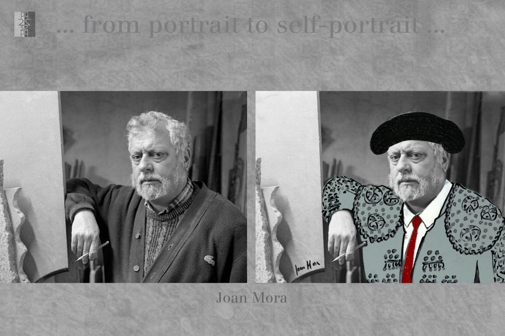 ... from portrait to self-portrait ... Barcelona album, diptych : Antonio Nodar / Joan Mora Joan Mora