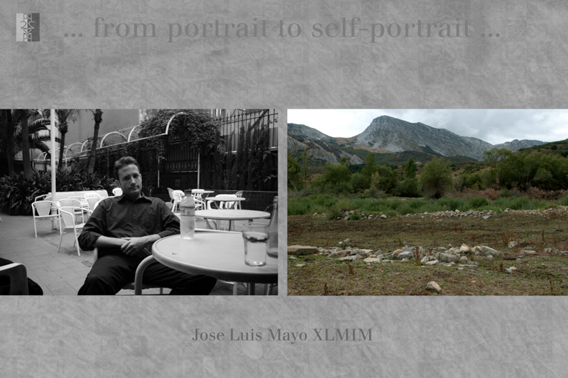 … from portrait to self-portrait … Barcelona album, diptych : Antonio Nodar / Jose Luis Mayo MIM Jose Luis Mayo MIM