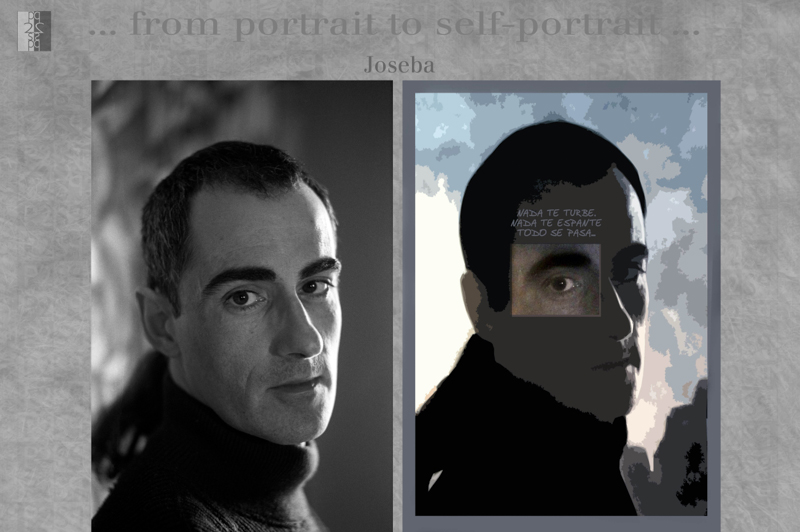 … from portrait to self-portrait … Barcelona album, diptych : Antonio Nodar / Joseba Joseba