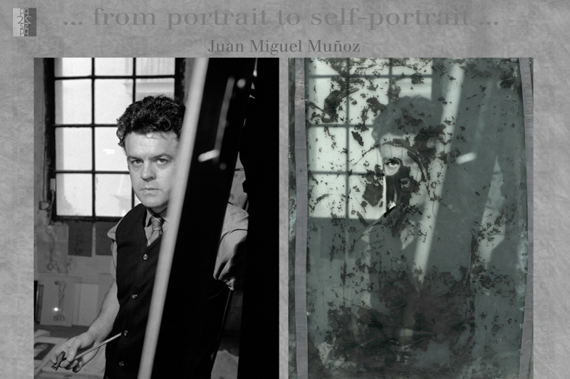 … from portrait to self-portrait … Barcelona album, diptych : Antonio Nodar / Juan Miguel Muñoz Juan Miguel Munoz