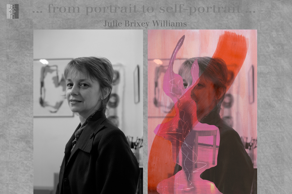 … from portrait to self-portrait … London album, diptych : Antonio Nodar / Julie Brixey Williams Julie Brixey Williams