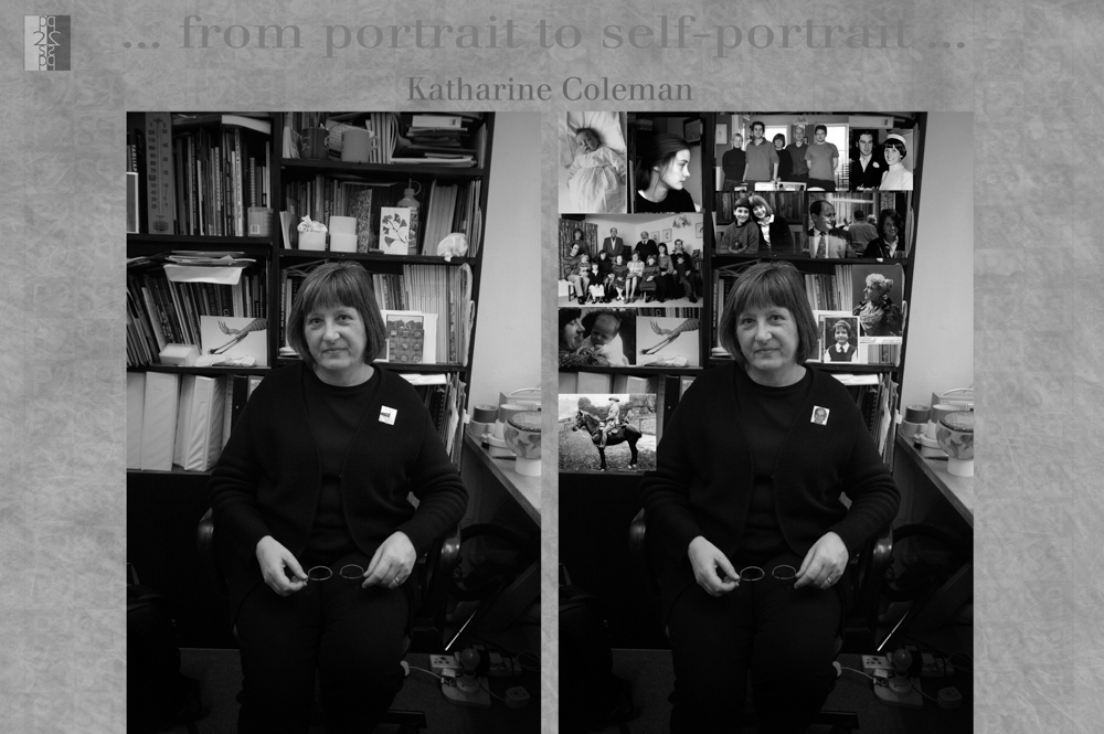 … from portrait to self-portrait … London album, diptych : Antonio Nodar / Katharine Coleman Katharine Coleman