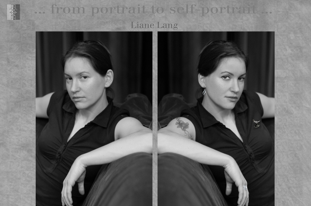 … from portrait to self-portrait … London album, diptych : Antonio Nodar / Liane Lang Liane Lang