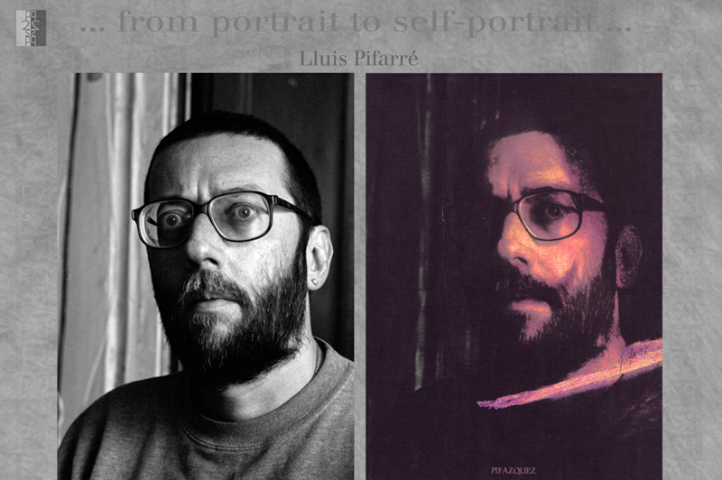 … from portrait to self-portrait … Barcelona album, diptych : Antonio Nodar / Lluis Pifarre Lluis Pifarre