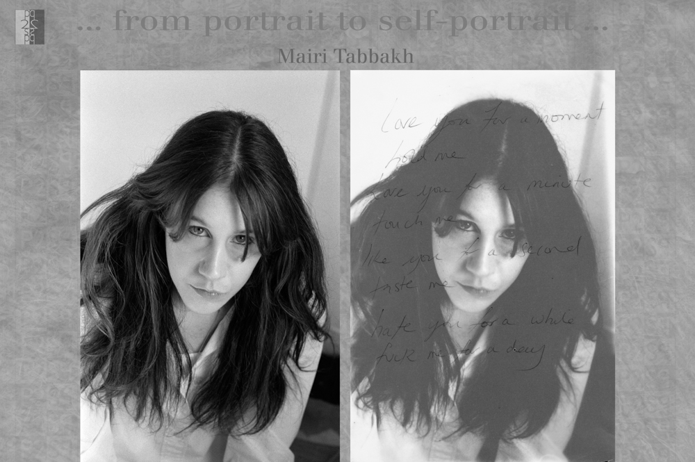 … from portrait to self-portrait … London album, diptych : Antonio Nodar / Mairi Tabbakh Mairi Tabbakh
