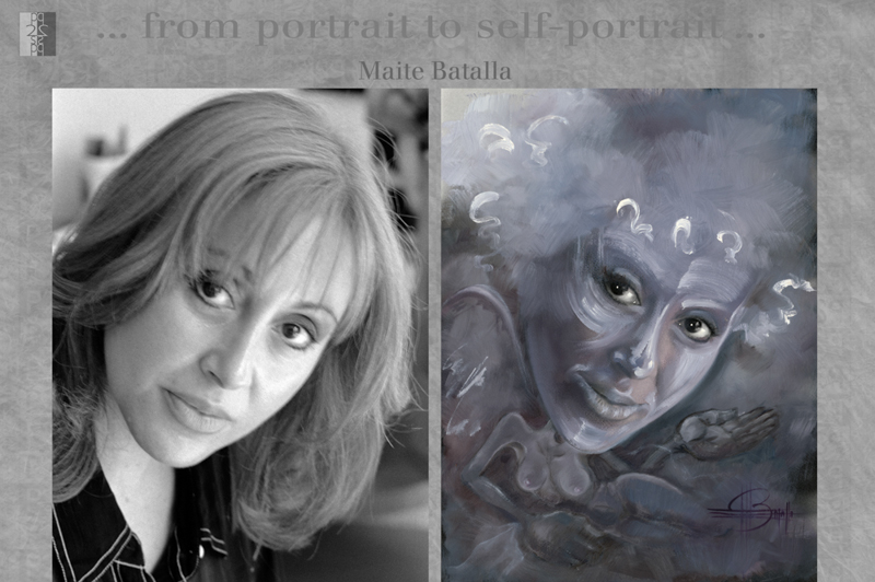 … from portrait to self-portrait … Barcelona album, diptych : Antonio Nodar / Maite Batalla Maite Batalla