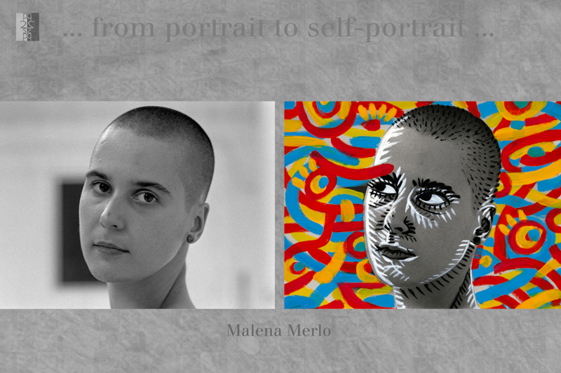 … from portrait to self-portrait … Madrid album, diptych: Antonio Nodar / Malena Merlo Malena Merlo