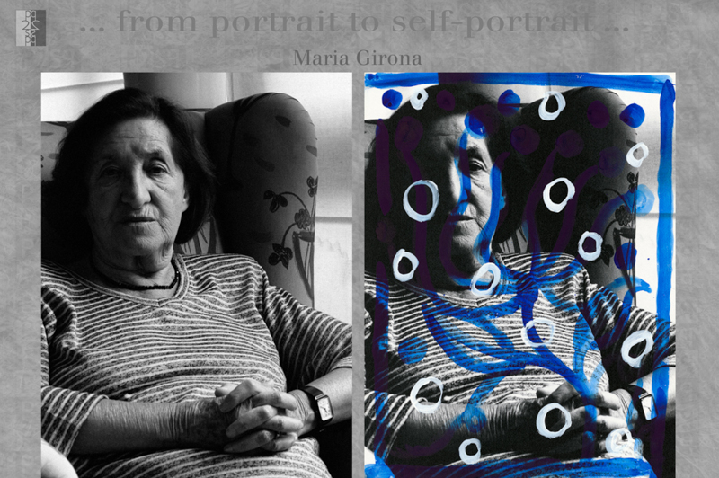 … from portrait to self-portrait … Barcelona album, diptych : Antonio Nodar / Maria Girona Maria Girona