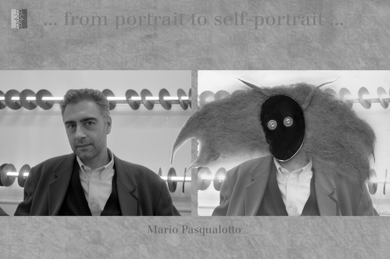… from portrait to self-portrait … Barcelona album, diptych : Antonio Nodar / Mario Pasqualotto Mario Pasqualotto