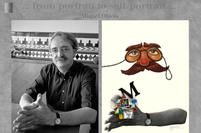 … from portrait to self-portrait … Barcelona album, diptych : Antonio Nodar / Miquel Obiols Miquel Obiols