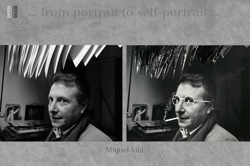 … from portrait to self-portrait … Barcelona album, diptych : Antonio Nodar / Miquel Vila Miquel Vila