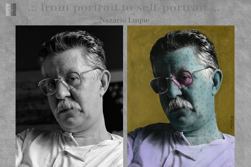 … from portrait to self-portrait … Barcelona album, diptych : Antonio Nodar / Nazario Luque Nazario Luque