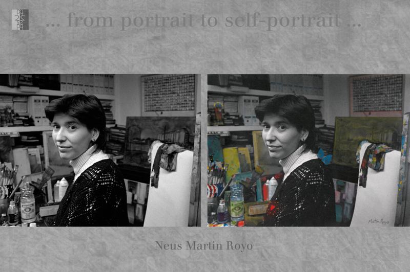 … from portrait to self-portrait … Barcelona album, diptych : Antonio Nodar / Neus Martin Royo Neus Martin Royo