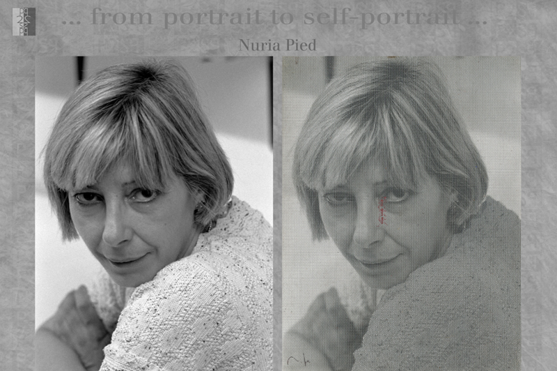 … from portrait to self-portrait … Barcelona album, diptych : Antonio Nodar / Nuria Pied Nuria Pied