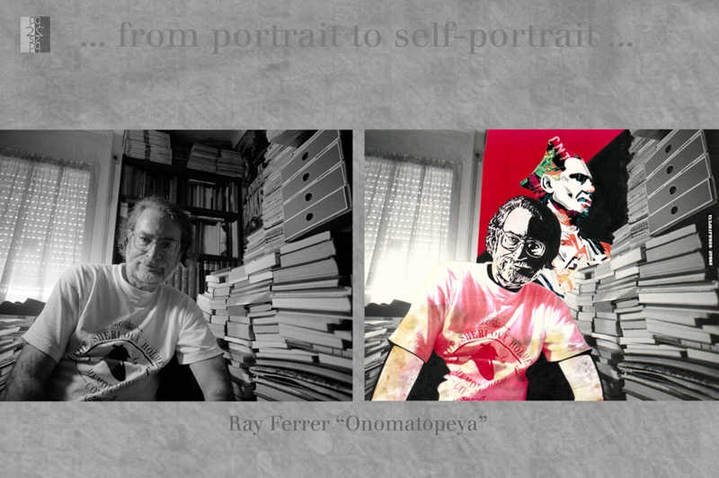 … from portrait to self-portrait … Barcelona album, diptych : Antonio Nodar / Onomatopeya (Ray Ferrer) Onomatopeya (Ray Ferrer)