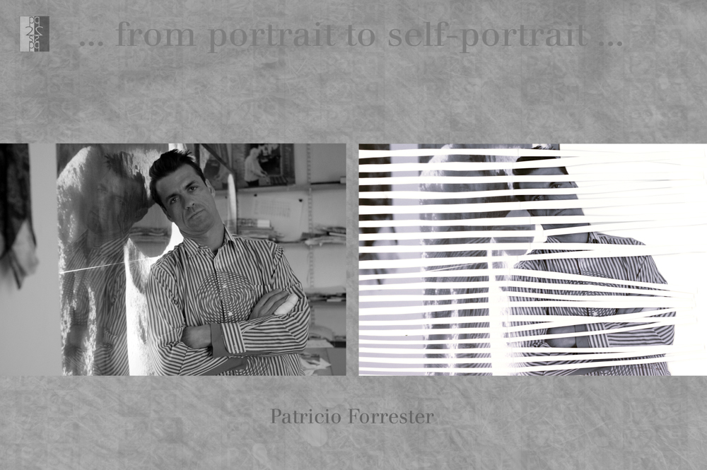 … from portrait to self-portrait … London album, diptych : Antonio Nodar / Patricio Forrester Patricio Forrester