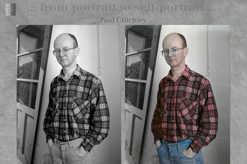 … from portrait to self-portrait … London album, diptych : Antonio Nodar / Paul Critchley Paul Critchley