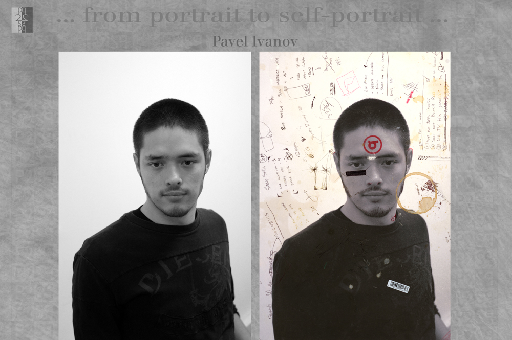 … from portrait to self-portrait … London album, diptych : Antonio Nodar / Pavel Ivanov Pavel Ivanov