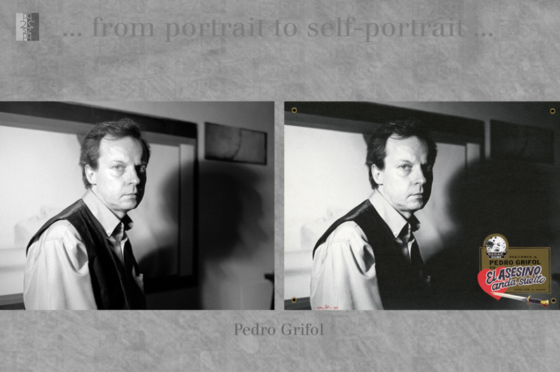 … from portrait to self-portrait … Madrid album, diptych: Antonio Nodar / Pedro Grifol Pedro Grifol