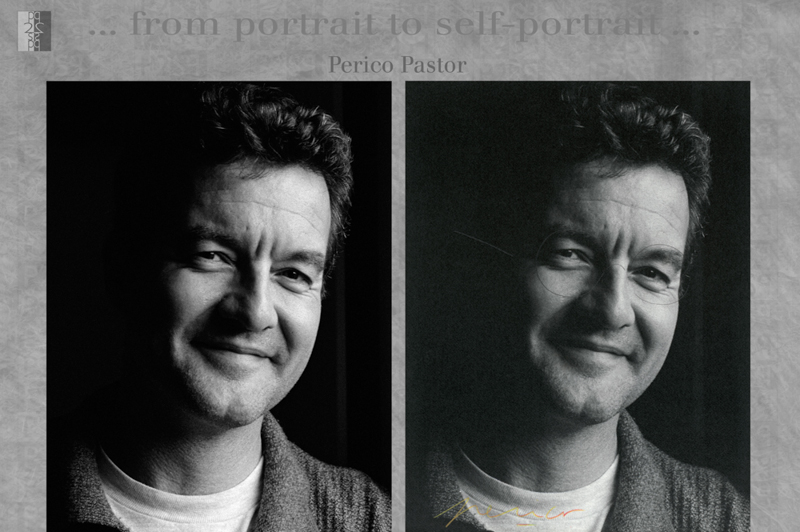 … from portrait to self-portrait … Barcelona album, diptych : Antonio Nodar / Perico Pastor Perico Pastor