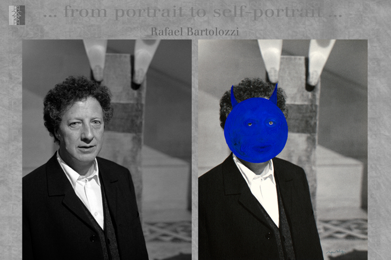 … from portrait to self-portrait … Barcelona album, diptych : Antonio Nodar / Rafael Bartolozzi Rafael Bartolozzi