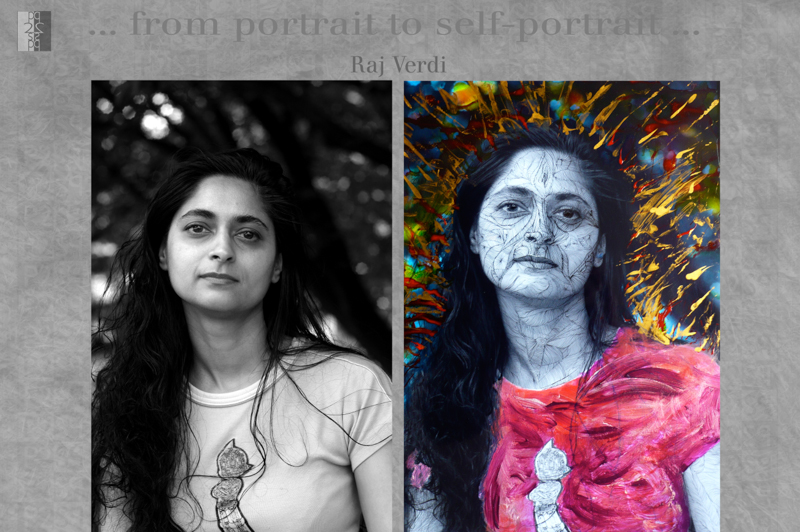 … from portrait to self-portrait … London album, diptych : Antonio Nodar / Raj Verdi Raj Verdi