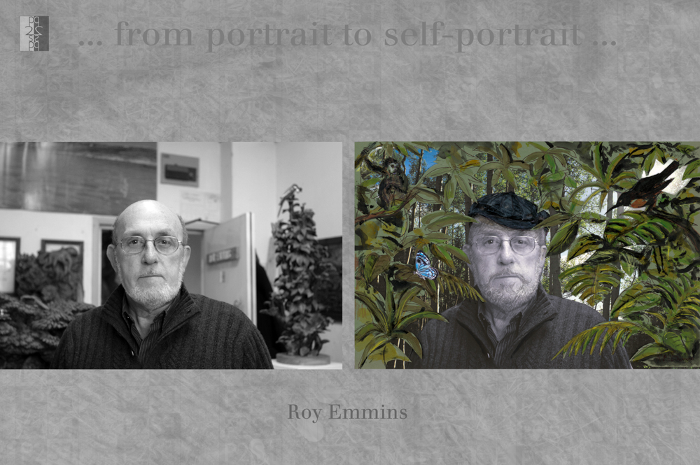 … from portrait to self-portrait … London album, diptych : Antonio Nodar / Roy Emmins Roy Emmins