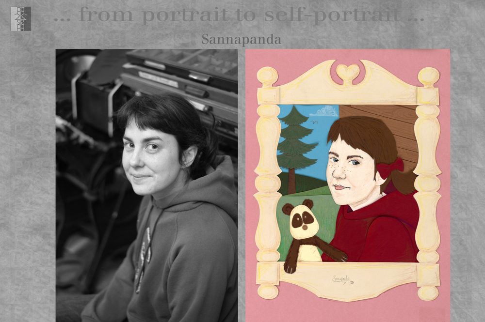 … from portrait to self-portrait … London album, diptych : Antonio Nodar / Sannapanda Sannapanda