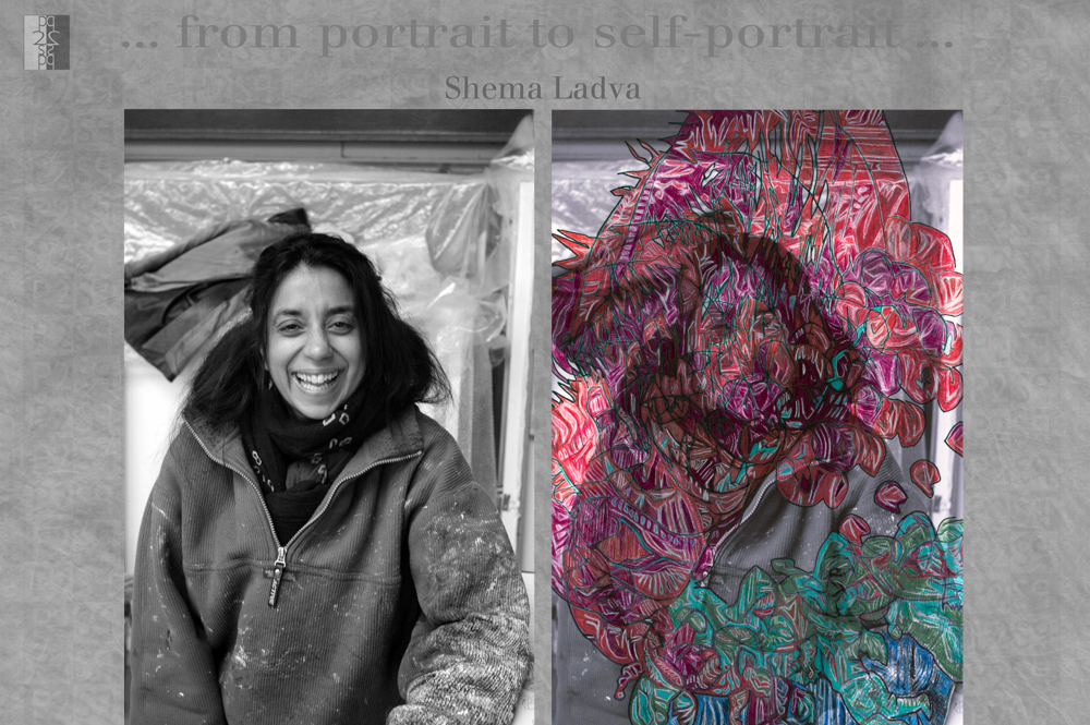 … from portrait to self-portrait … London album, diptych : Antonio Nodar / Shema Ladva Shema Ladva